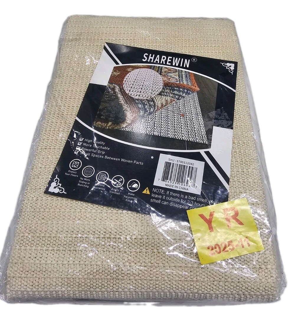 7×5 Extra Strong grip Non-slip Rug Pad